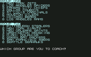 American Football screenshot 4 for Commodore 64